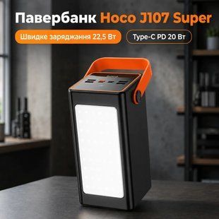 Повербанк Hoco J107 Super 90000 мА&middot;год 22,5 Вт J107 фото